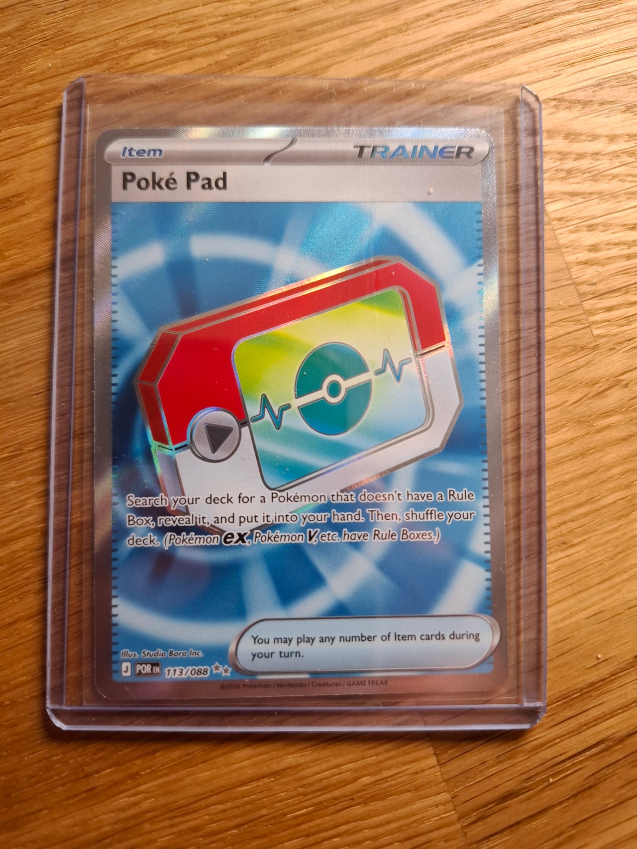 Poké Pad 113 - Perfect Order