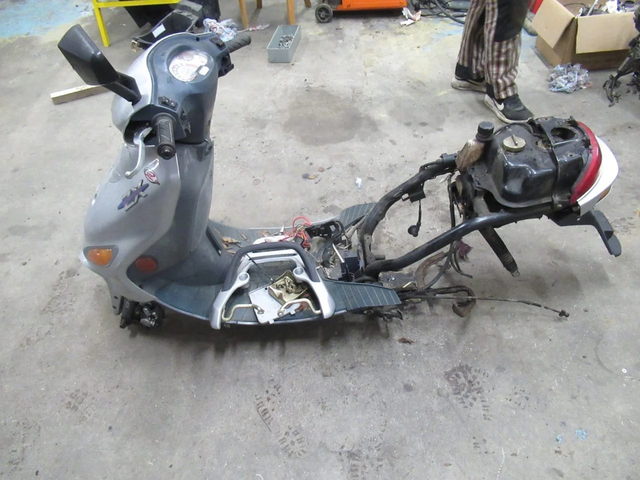 Kymco ZX50 SuperFever Purkuosat