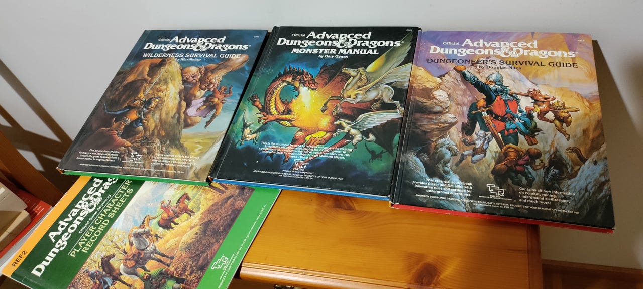 Advanced Dungeons & Dragons 86-87: Dungeoneers & Wilderness Surv