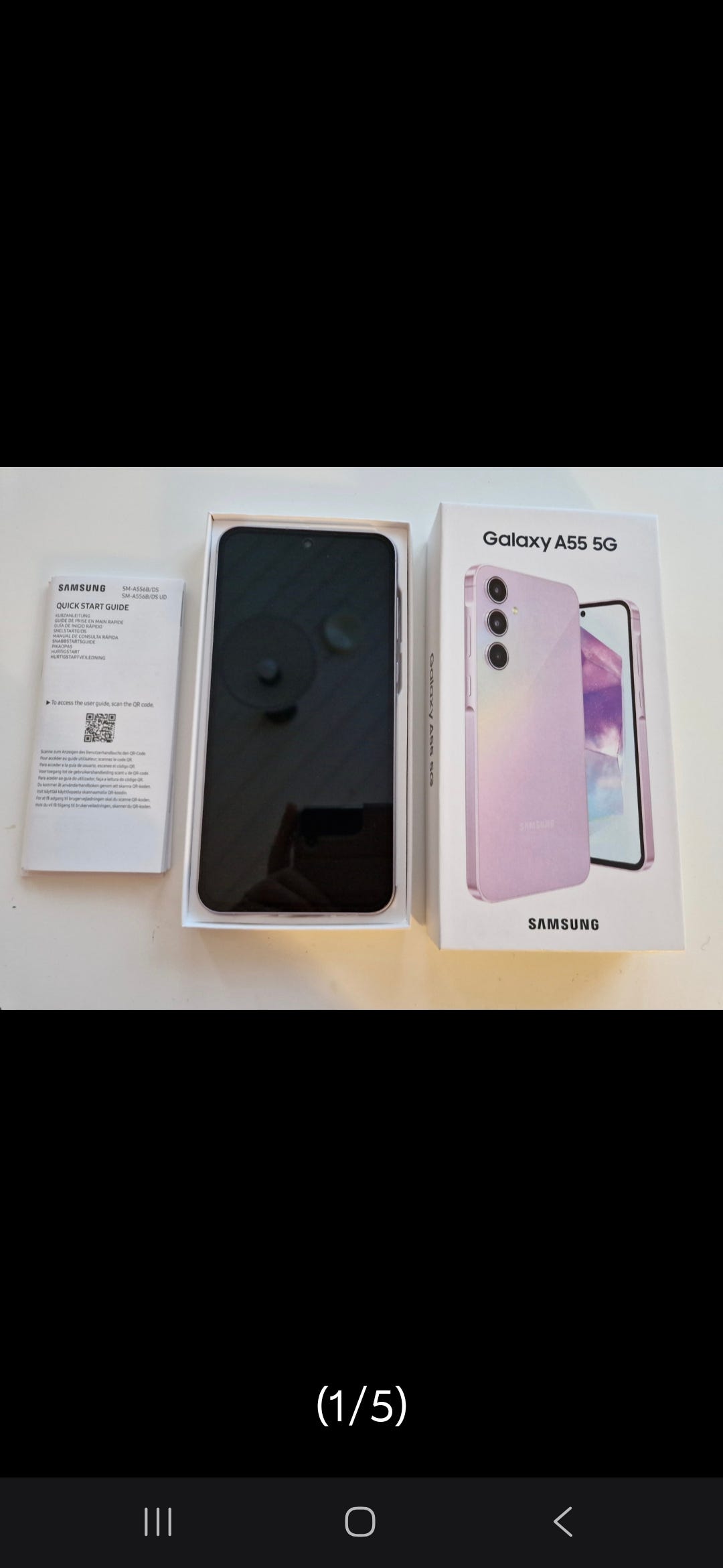 Samsung galaxy A55 5G-älypuhelin!
