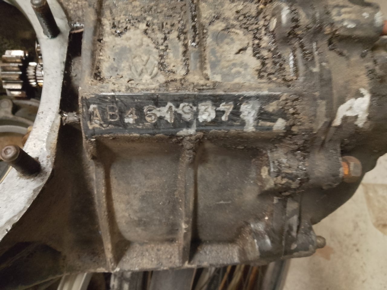 VW Kuplan Vaihdelaatikko kuoret