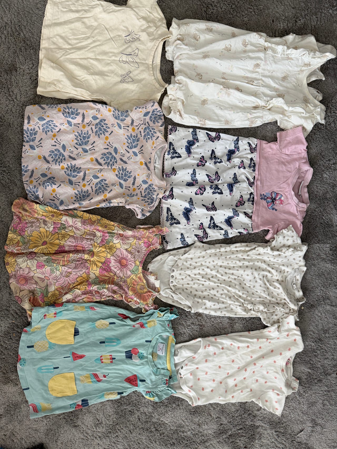Kesävaatepaketti koko 80