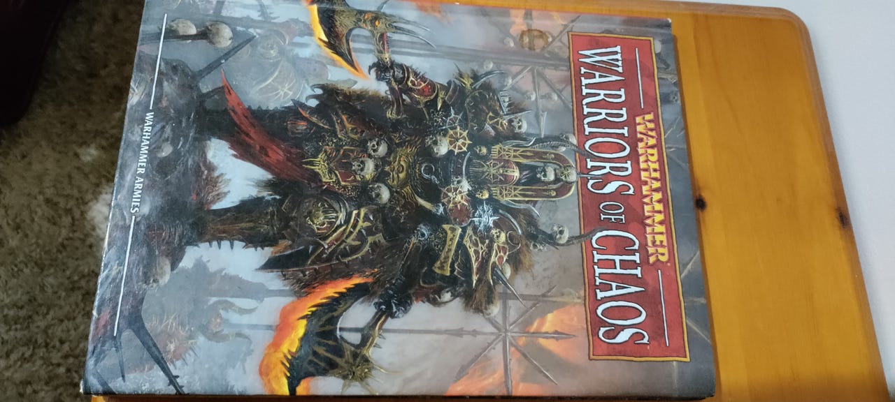 Warriors of Chaos 8th edition armybook