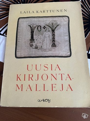 Laila Karttunen: Uusia kirjontamalleja