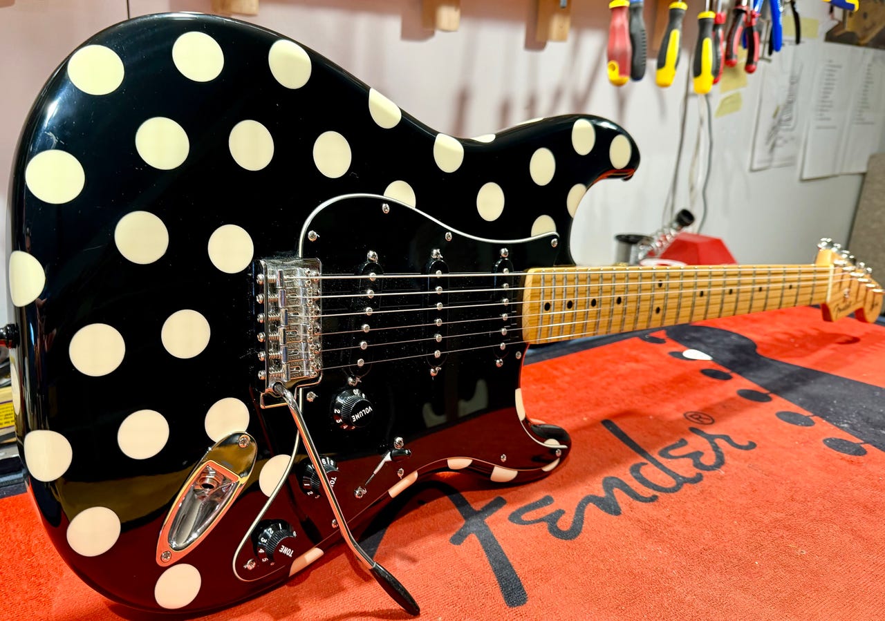 Fender Buddy Guy Stratocaster Polka Dot 1997 MEX