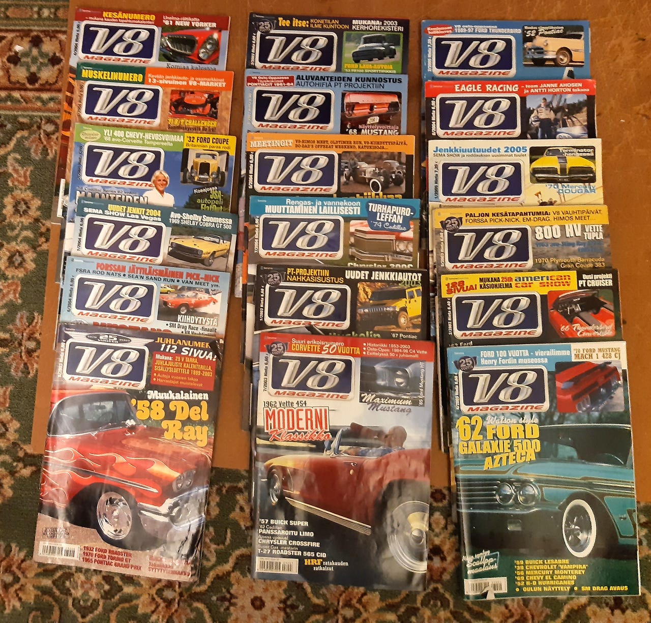 18Kpl V8 Magazine
