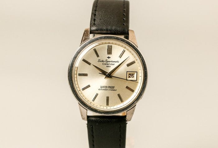 Seiko - Sportsmatic Calendar 820 - 4803698 - Miehet - 1960-1969