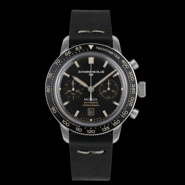 Antoine Nicolas 1986 - Monza Swiss automatic chronograph - AN-110