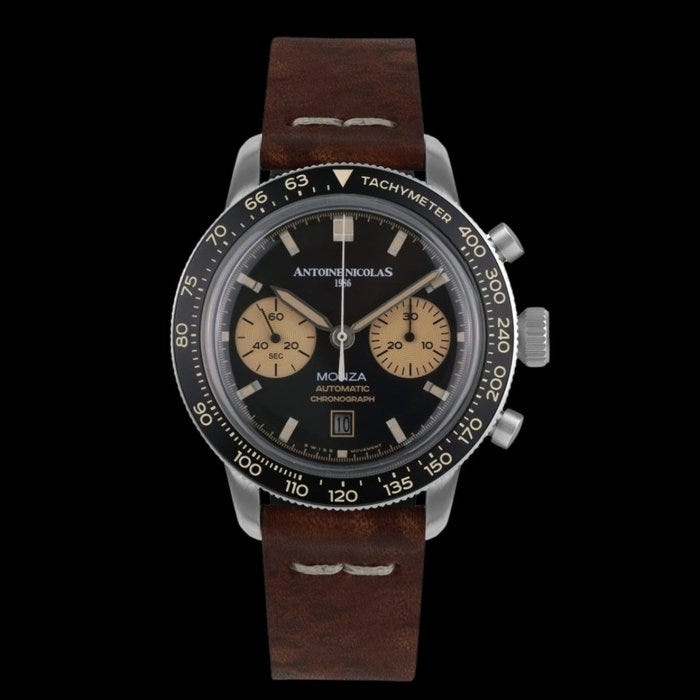 Antoine Nicolas 1986 - Monza Swiss automatic chronograph - AN-110