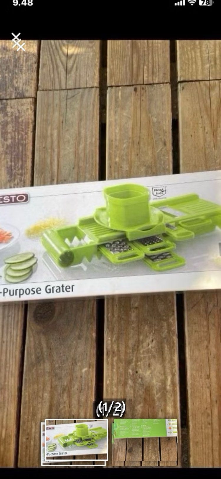 IKEA monitoimiraastin vihreä
