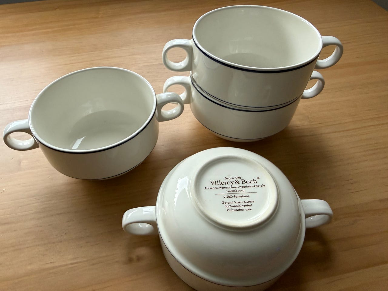 Villeroy & Boch alkukeittokulhot 4 kpl