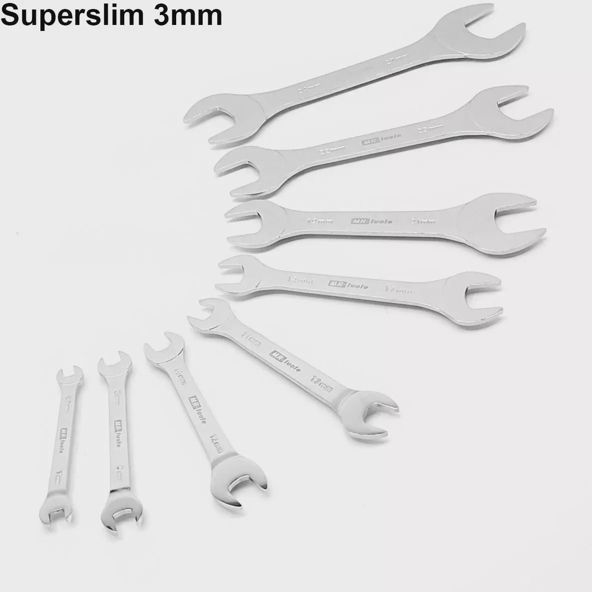 Kiintoavainsarja Superslim ohut 8-os. 5.5-27 mm