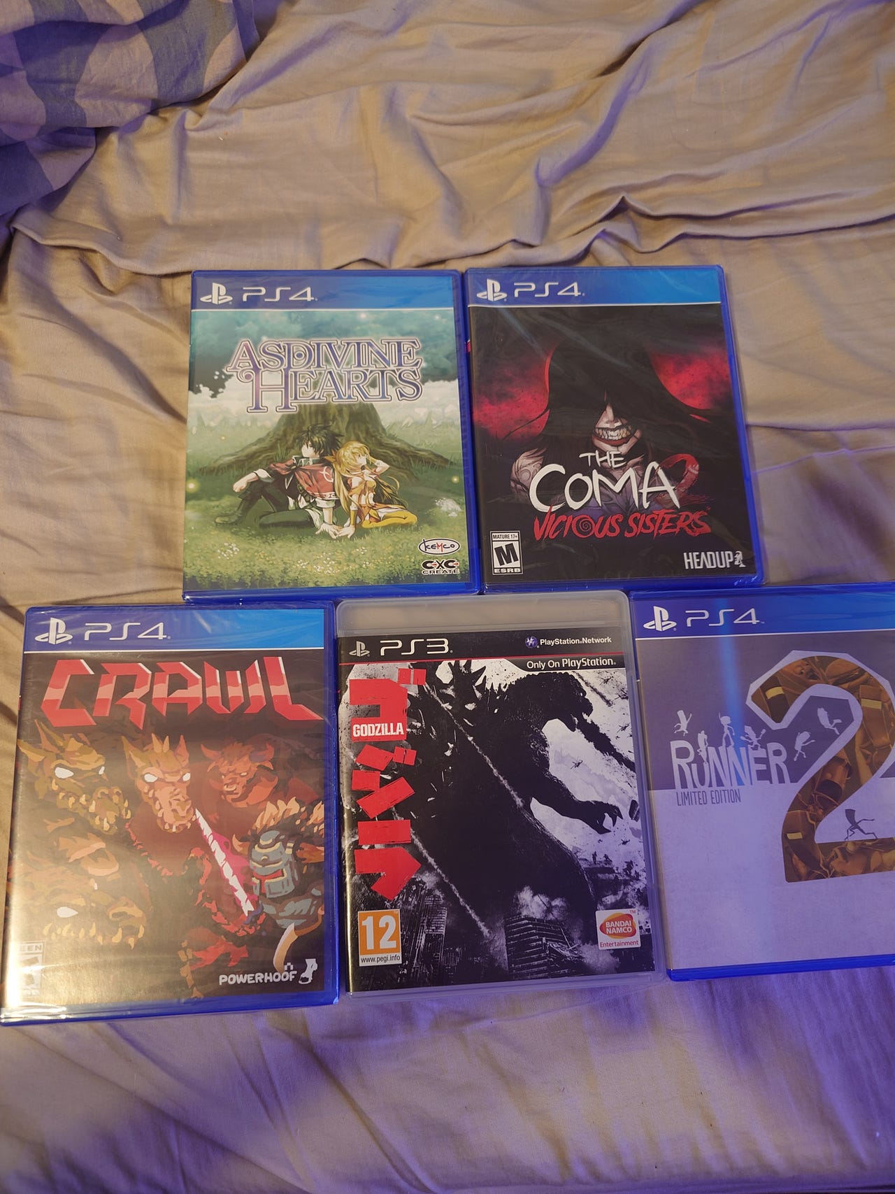 Godzilla ps3 ja lrg pelit ps4