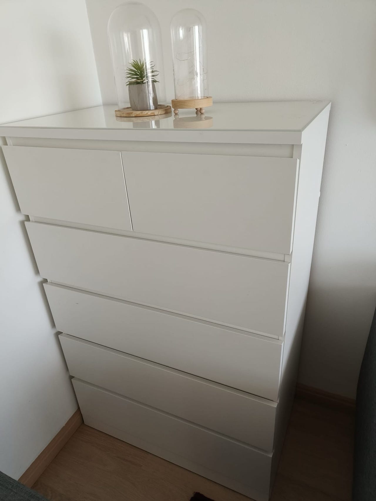 Ikea 6 laatikoinen malm lipasto