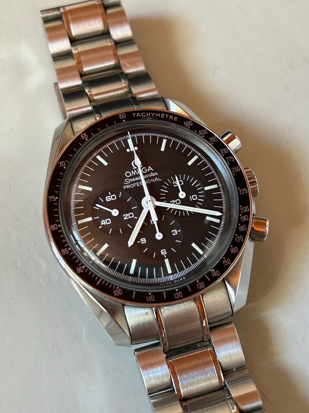 Omega Speedmaster Moonwatch Professional 42mm teräs 311.30.42.30.