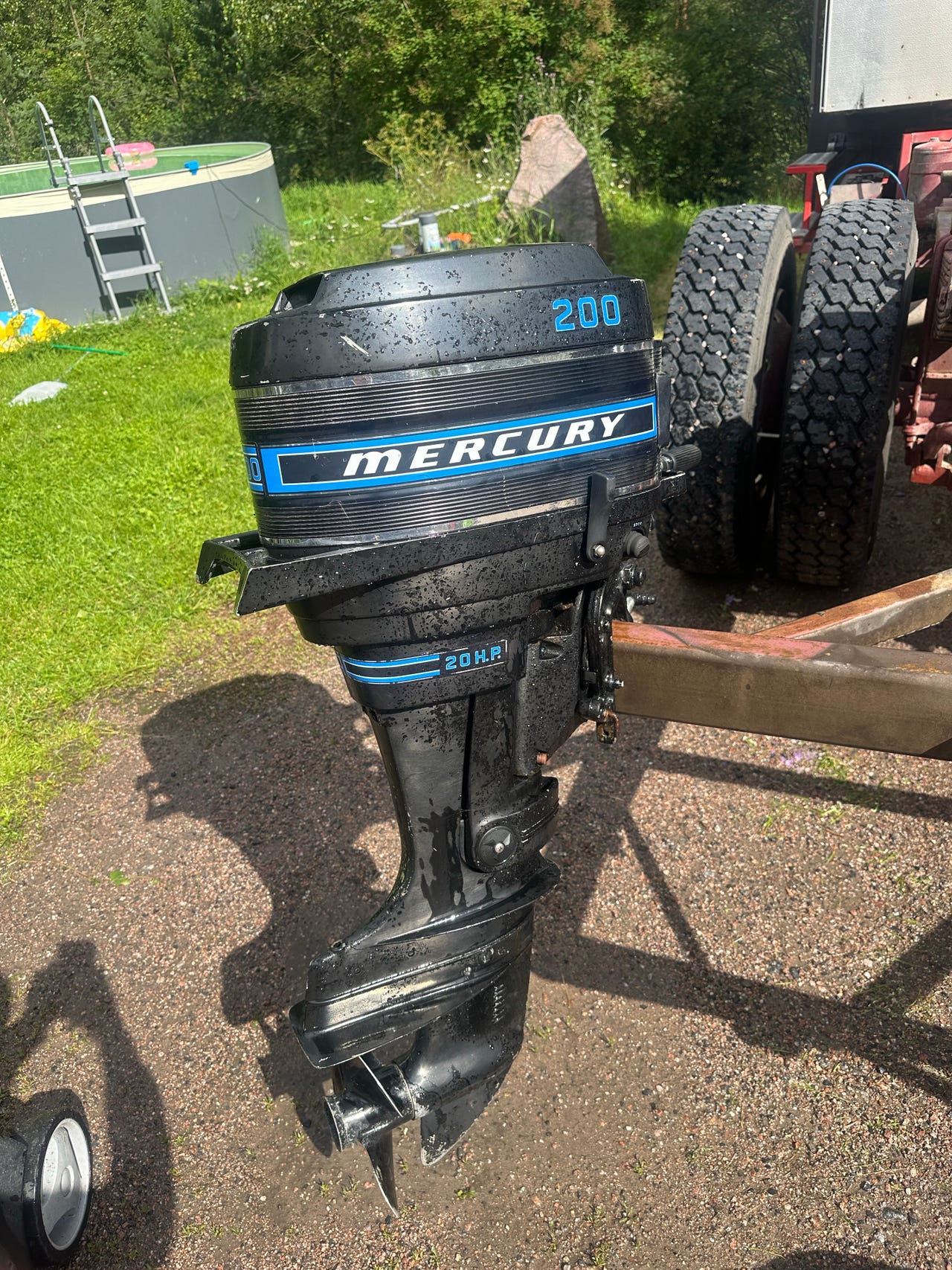 Mercury 20 hv perämoottori