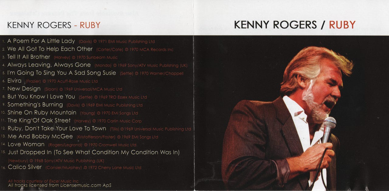 Kenny Rogers - 2006 - Ruby - CD