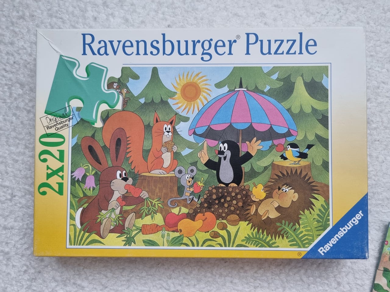 2x Myyrä palapeli 20 Ravensburger