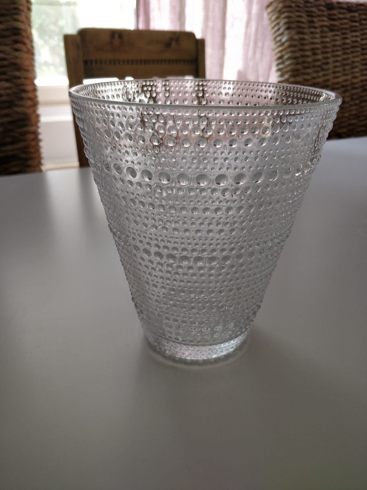 Kastehelmi maljakko