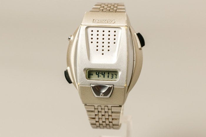 Seiko - Speak Time - A860-4001 - Unisex - 1980-1989