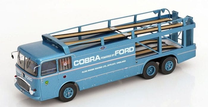 IXO 1:43 - Pienoismallirekka - Fiat Series 306-2 Bartoletti Racin