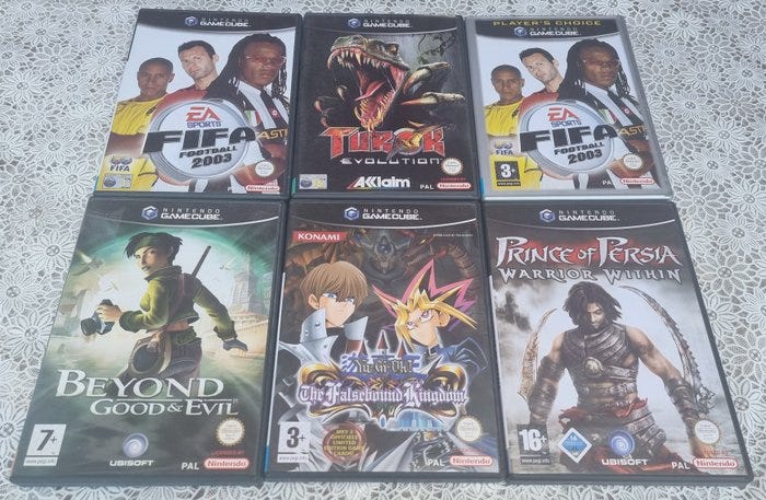 Nintendo - Gamecube - Games: Prince of P: Warrior Within; Beyond
