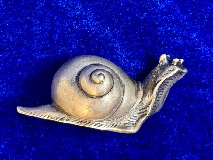Fratelli Magrino Argentieri - Figuriini - Magrino Hallmarked Snai
