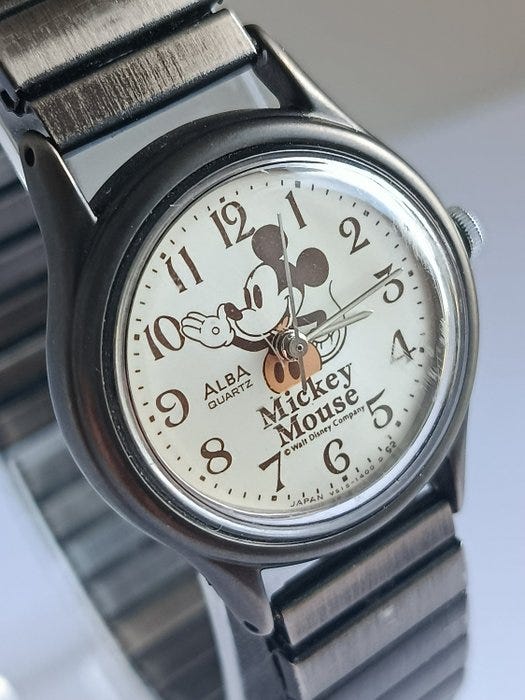 Seiko - Alba - Mickey Mouse - V515-6094 - Unisex - 1990-1999