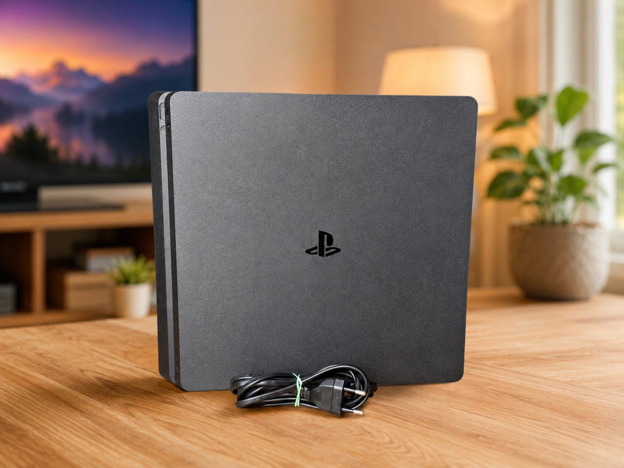 Sony PlayStation 4 Slim 1tb pelikonsoli, musta