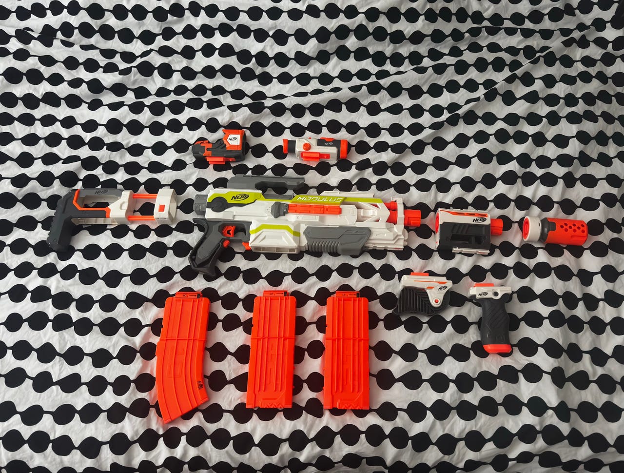 Nerf modulus ja lisäosa-setti