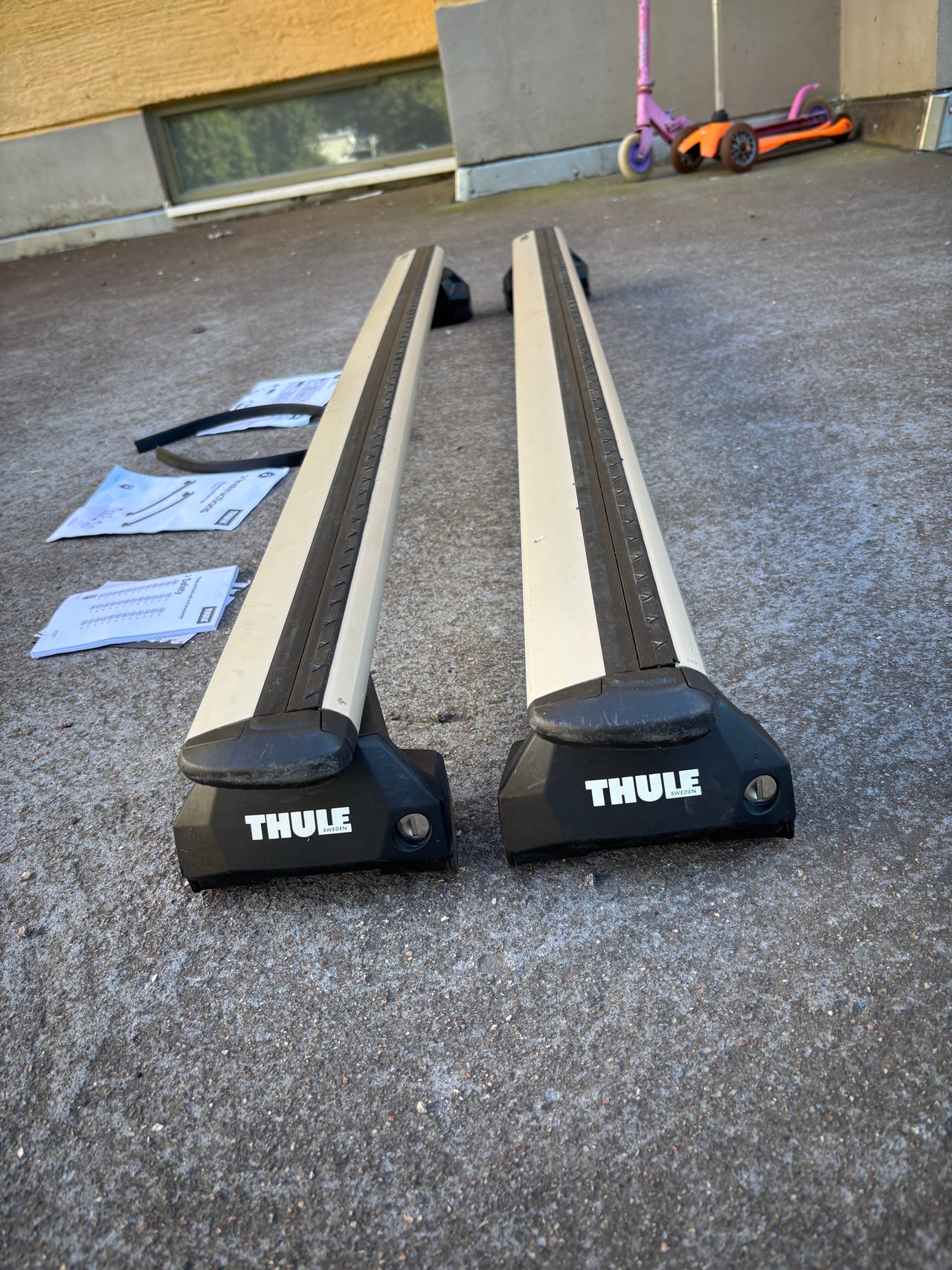 Thule kattotelineet WingBar Evo