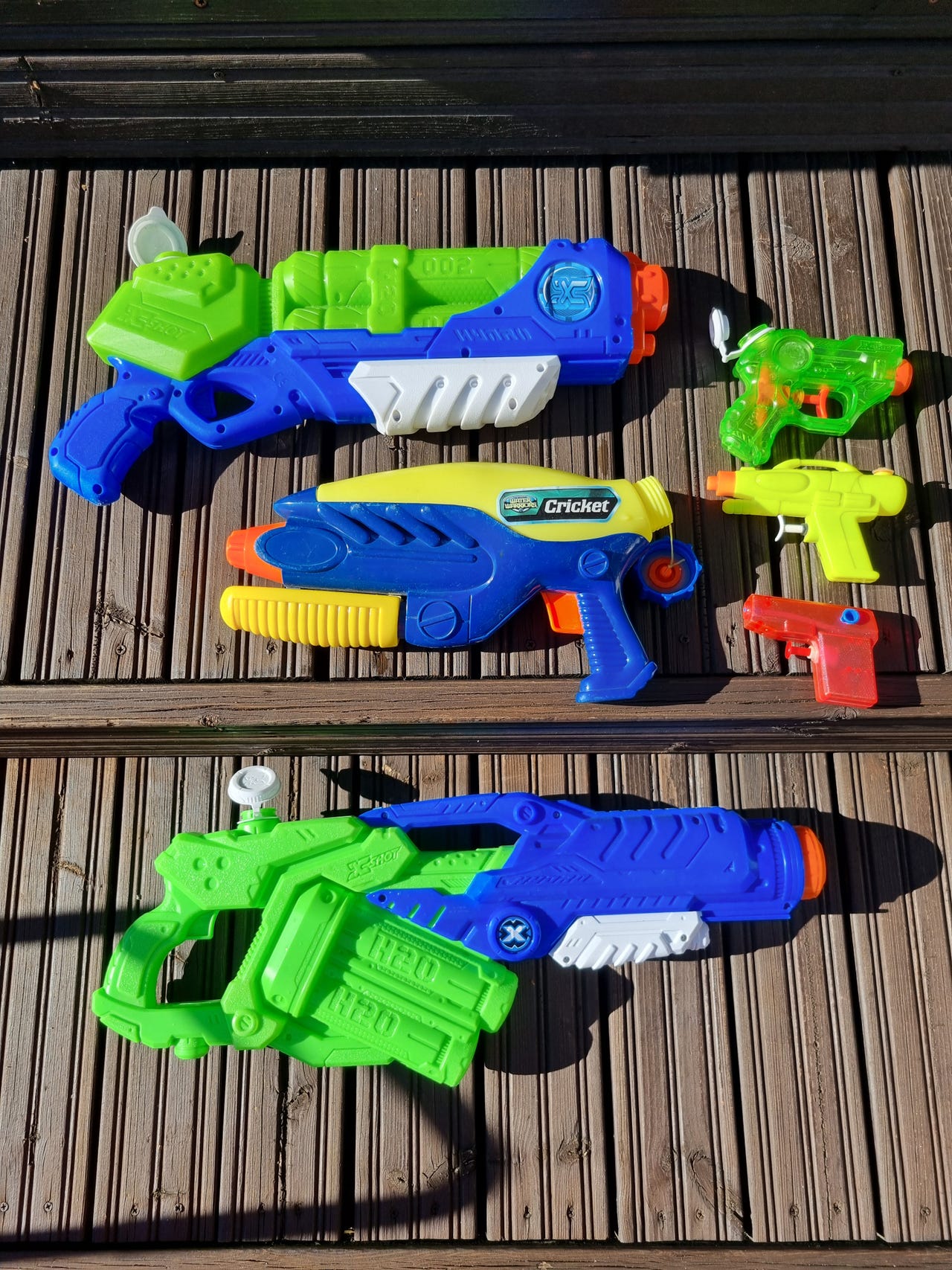 6x Vesipyssy x-shot setti