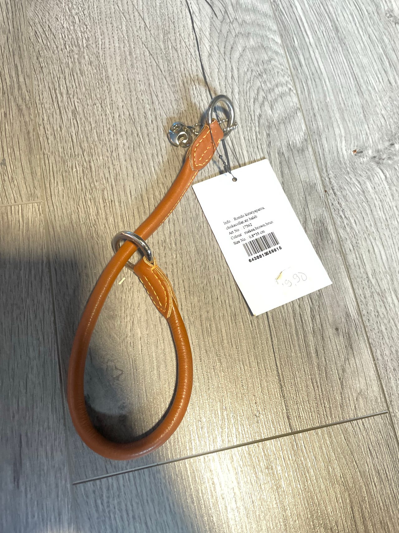 Topcanis Rondo kiristyspanta 0,8×35 cm ruskea
