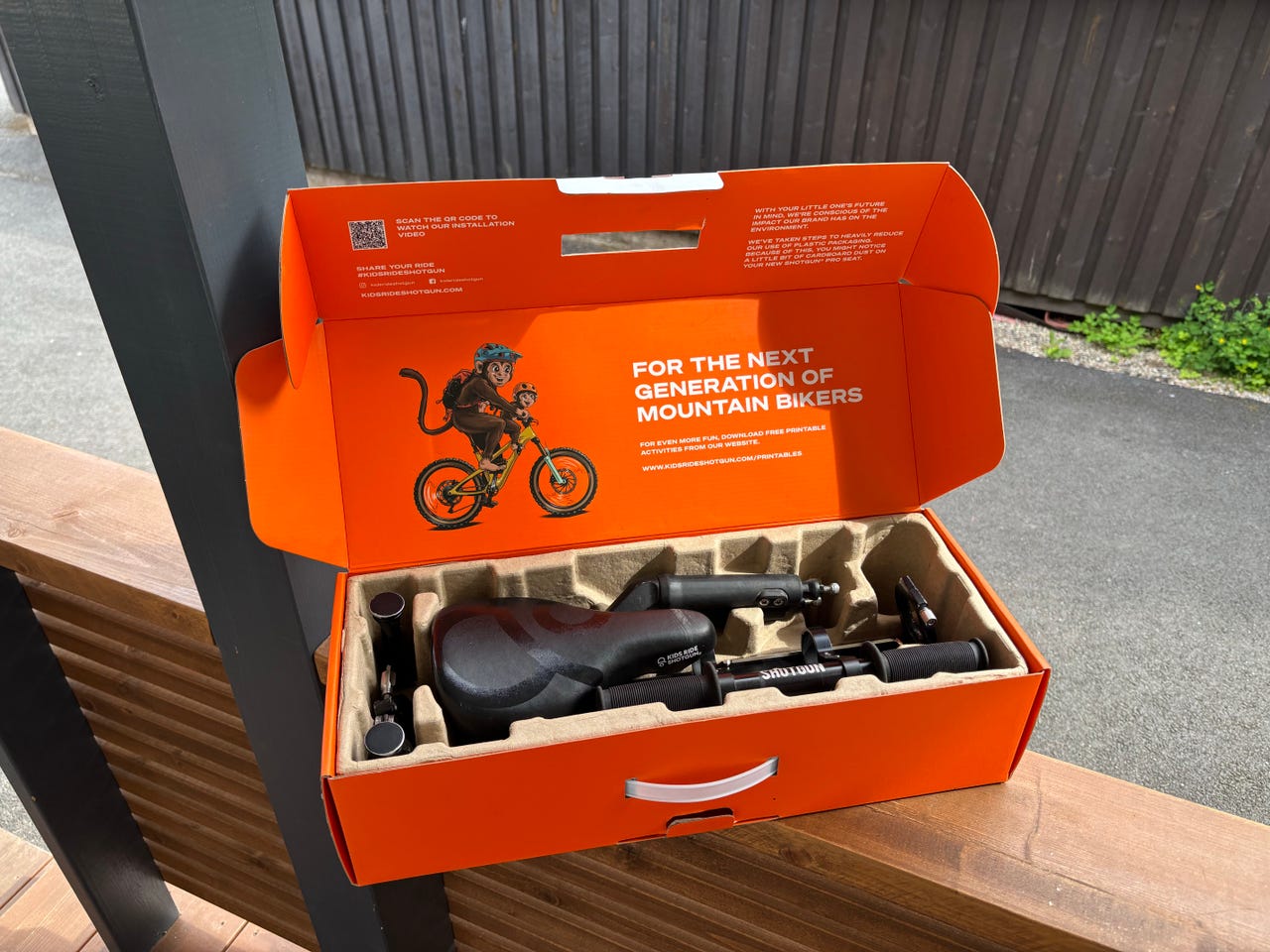 Kids Ride Shotgun pro + tanko