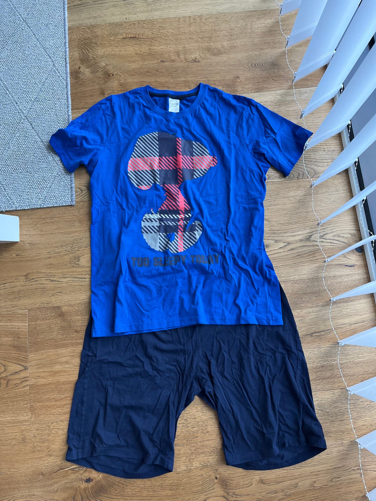 Miesten shortsipyjama