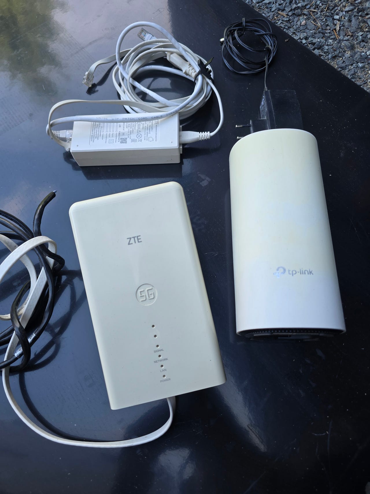 ZTE MC7010 5G ulkoreititin + TP-Link Deco M4R