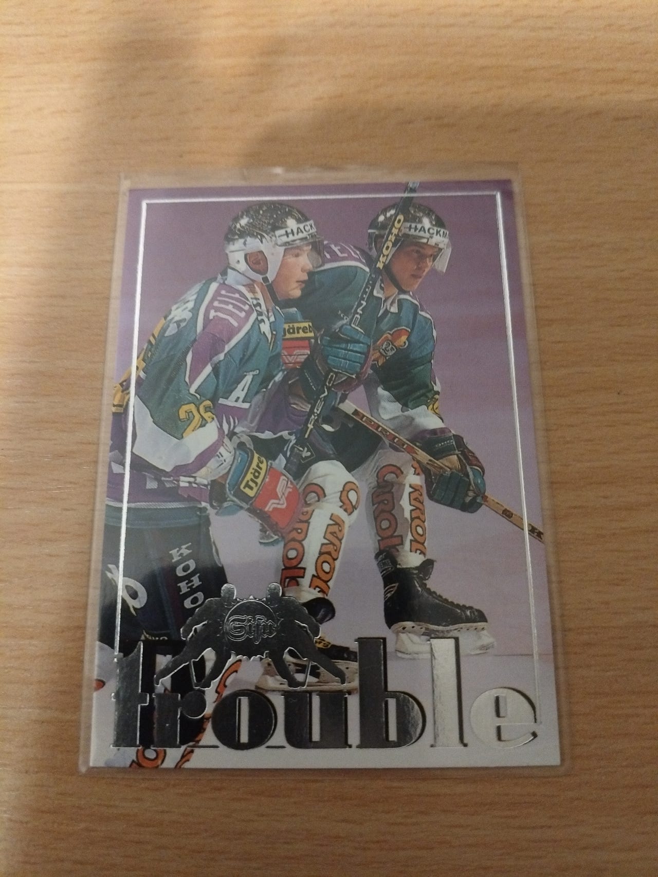 1995-96 SISU Double Trouble #2 Santeri Immonen-Mika Strönberg Jok