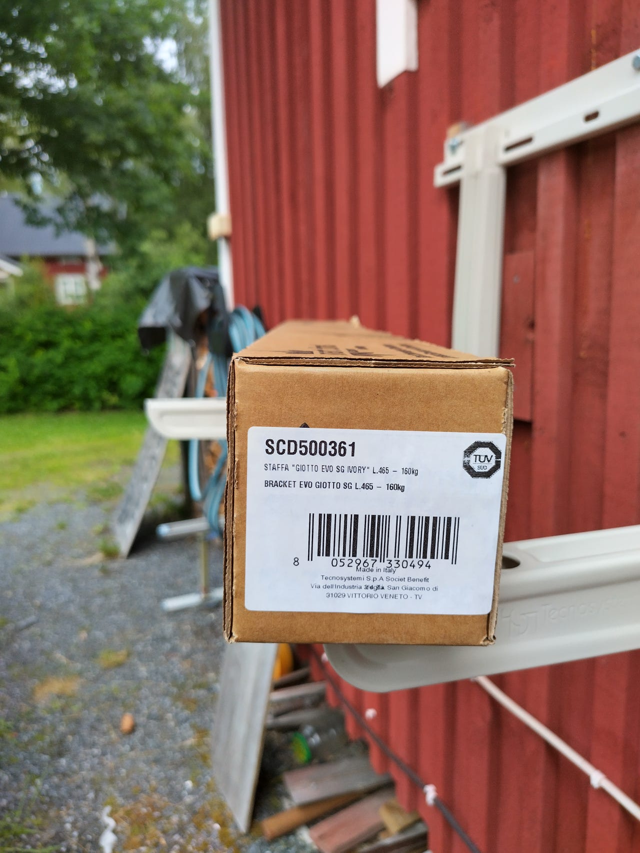 Tecnosystemi ulkoyksikön seinäteline SCD508351