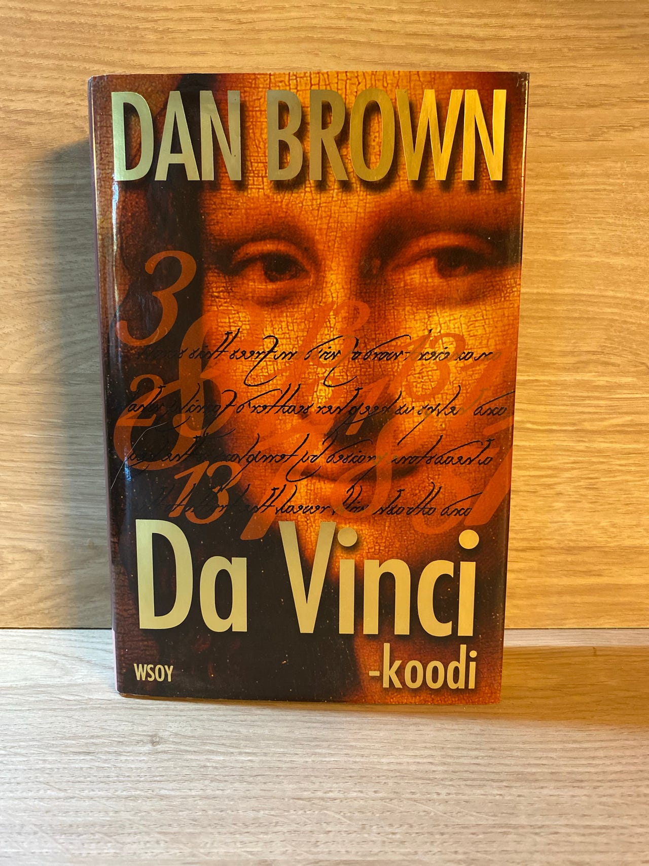 Dan Brown Da Vinci -koodi kovakantinen kirja