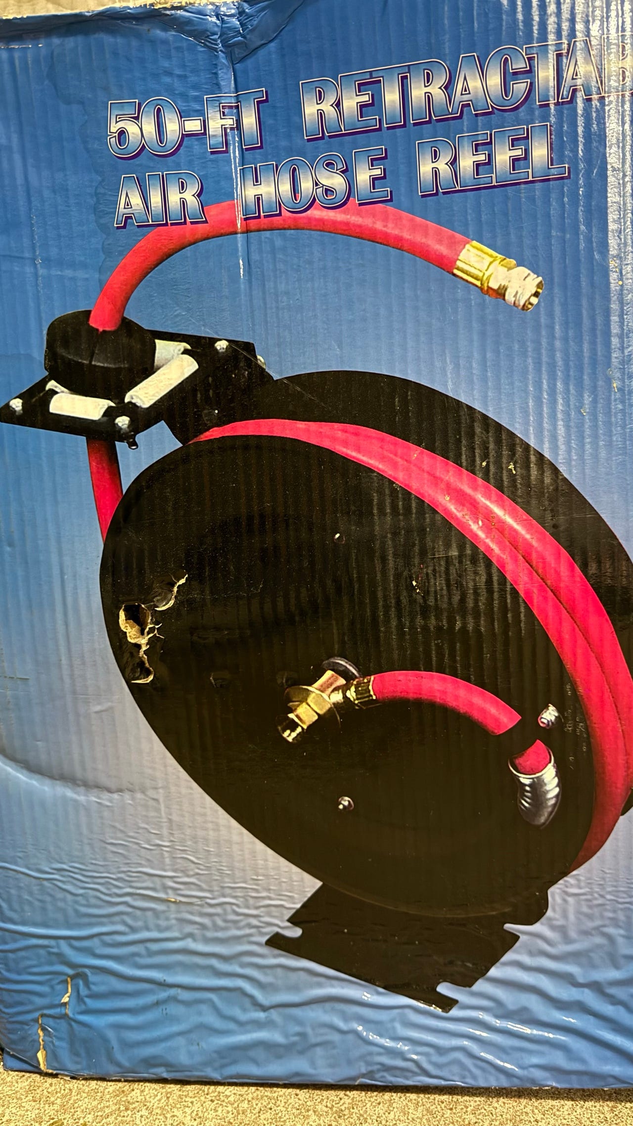 Retractable Air Hose Reel letkukela paineilmaletkulle