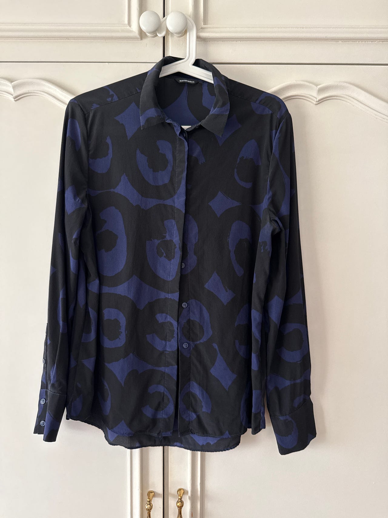 Marimekko silkkipaita koko 36