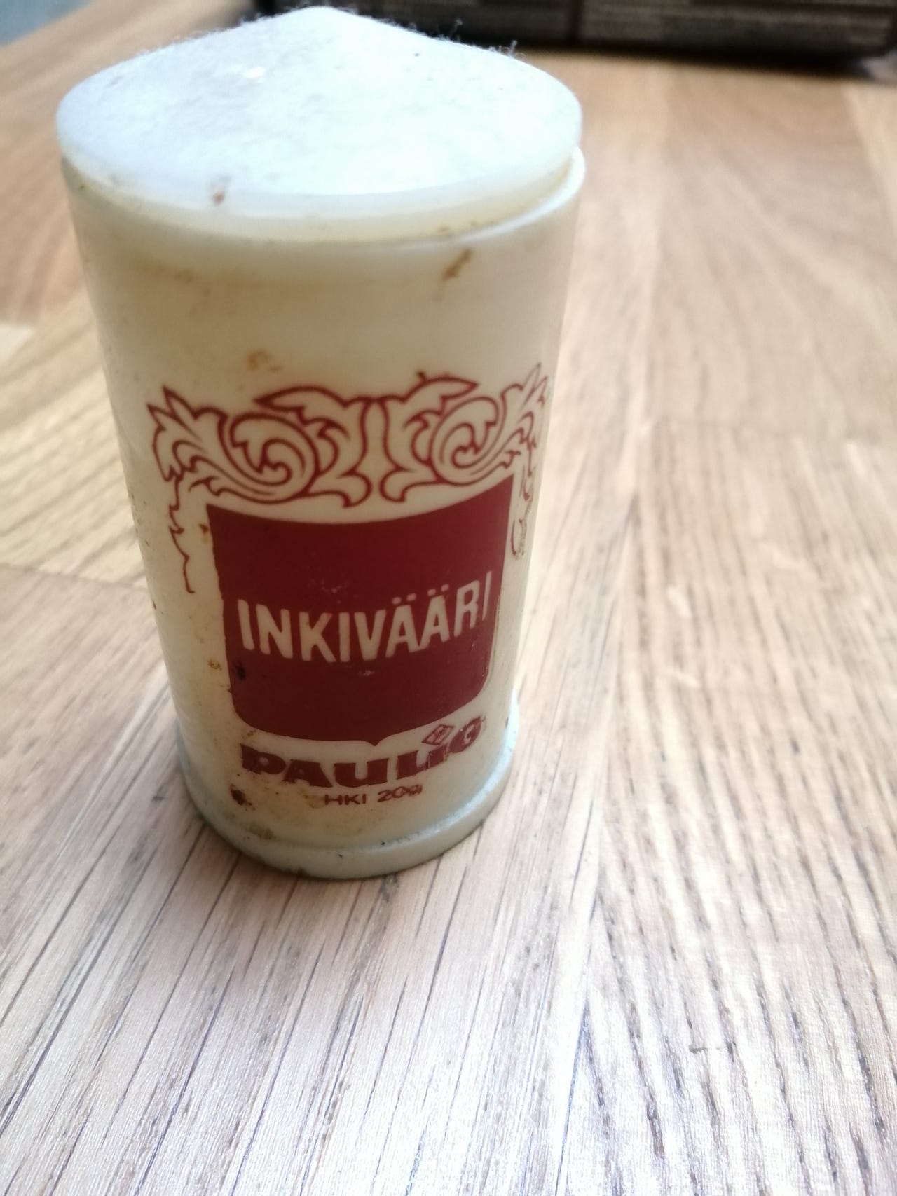 Vintage Paulig Inkivääri -purkki