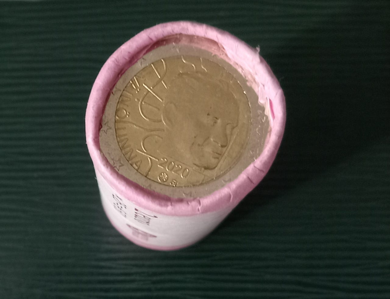 Suomen Rahapaja Väinö Linna 2 euron rulla 25 kpl (50 €)