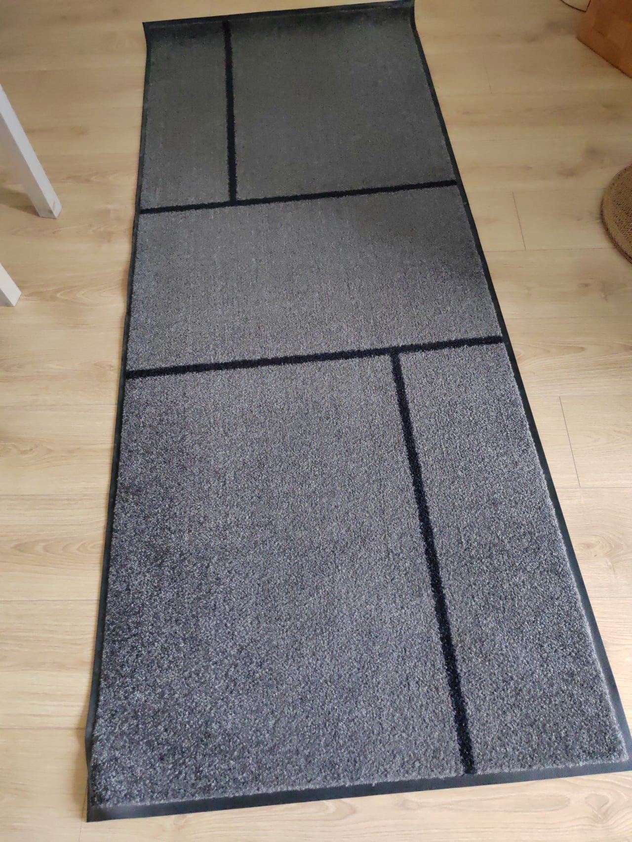 IKEA harmaa käytävämatto