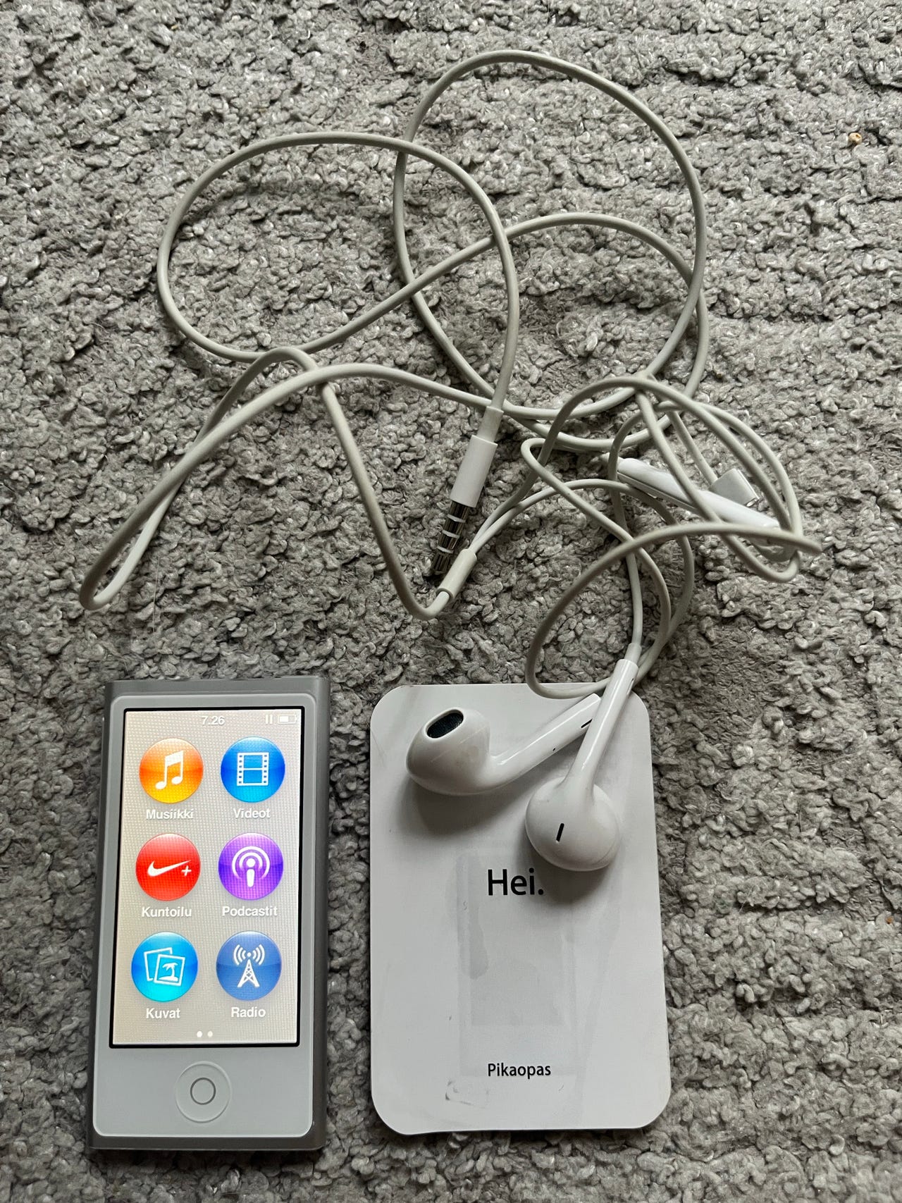 Apple iPod Nano 7 gen hopea