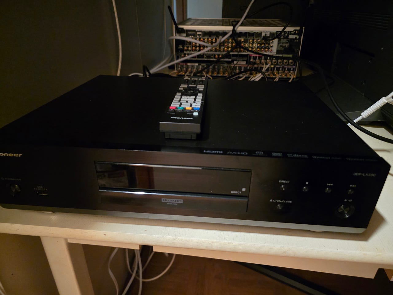 Pioneer UDP-LX500 High-End 4K UHD -soitin (Varaosiksi / Korjattav