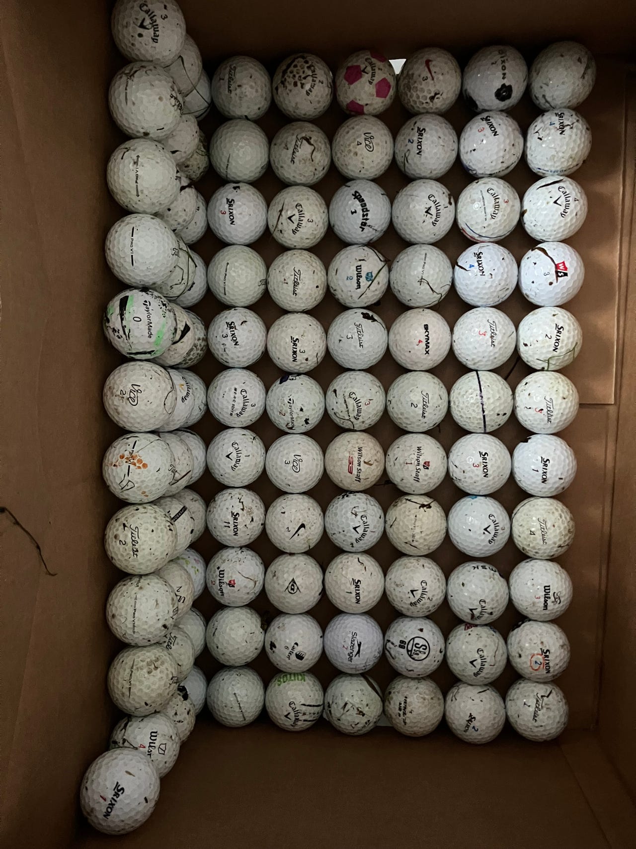 Golfpalloja 100 kpl Titleist pro v