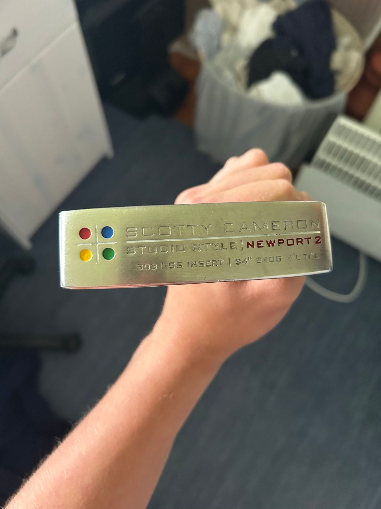 Scotty Cameron Studio Style Newport 2 putteri