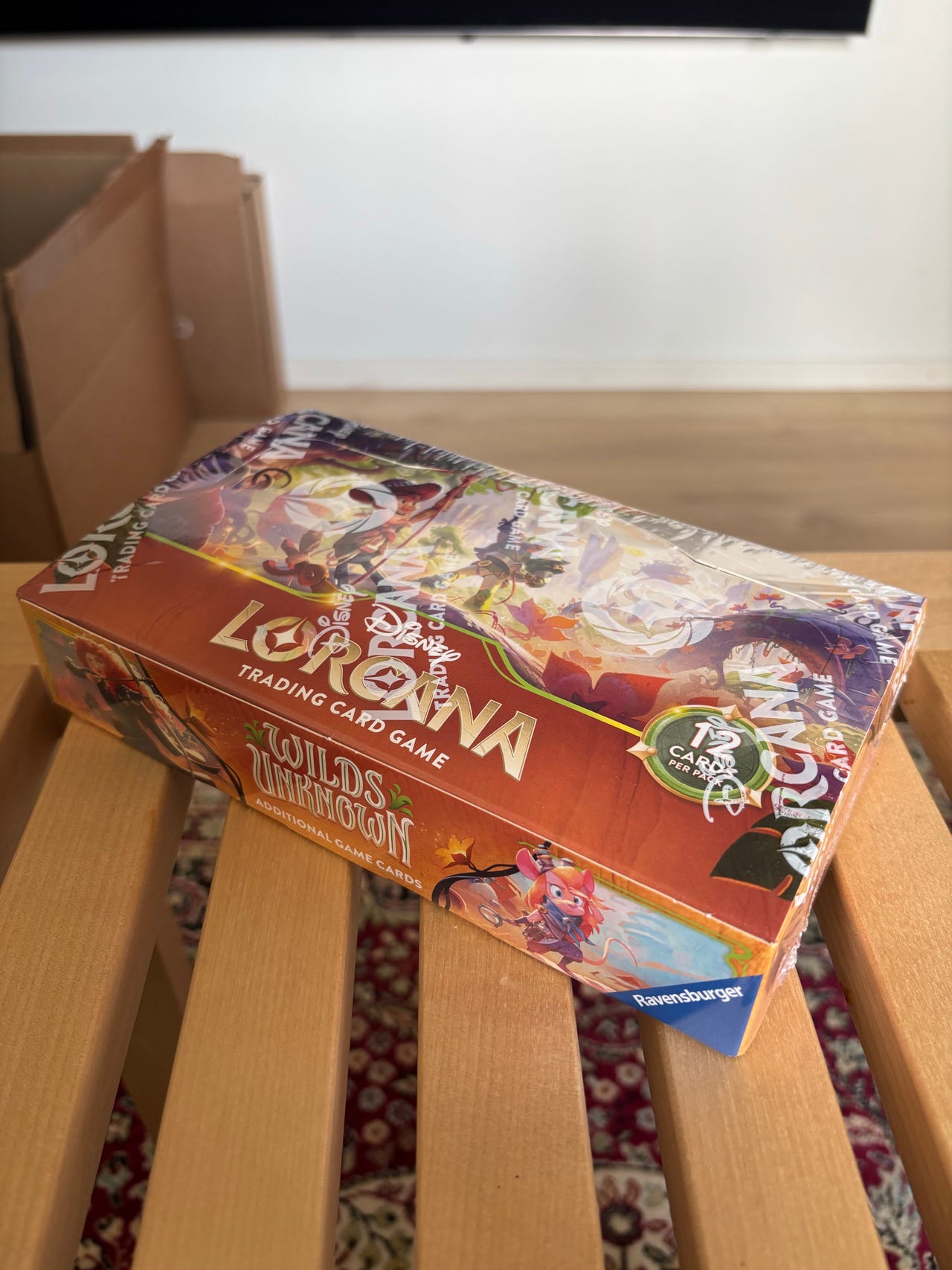 Disney Lorcana Wilds Unknown booster box