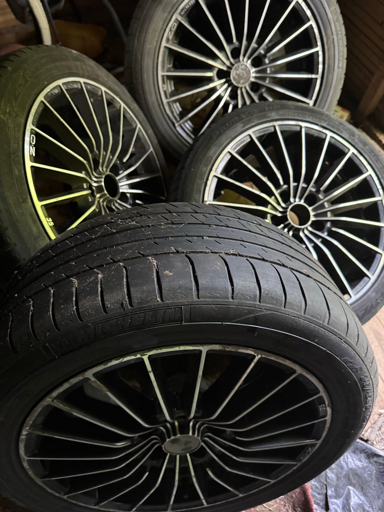17 OZ Racing alumiinivanteet 5x110 (Opel / Saab)